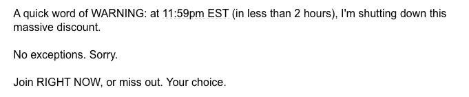 don’t mistake “casual” for “rude.”